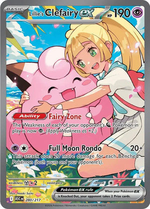 #280 Lillie's Clefairy EX