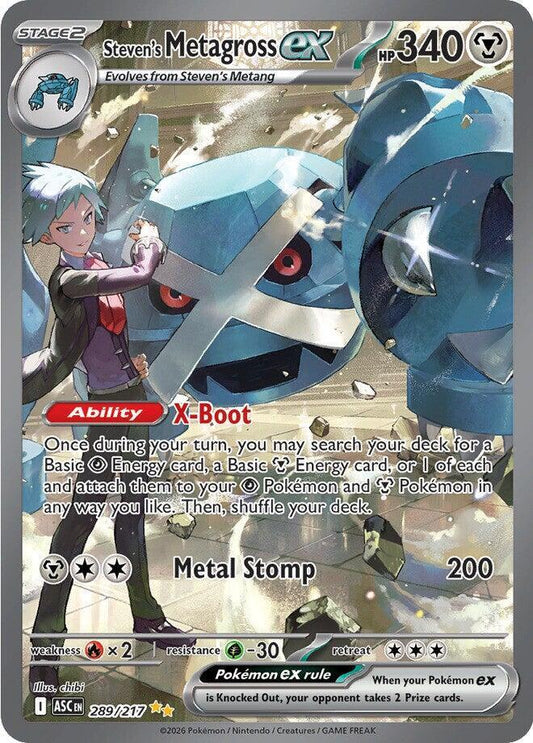 #289 Steven's Metagross EX
