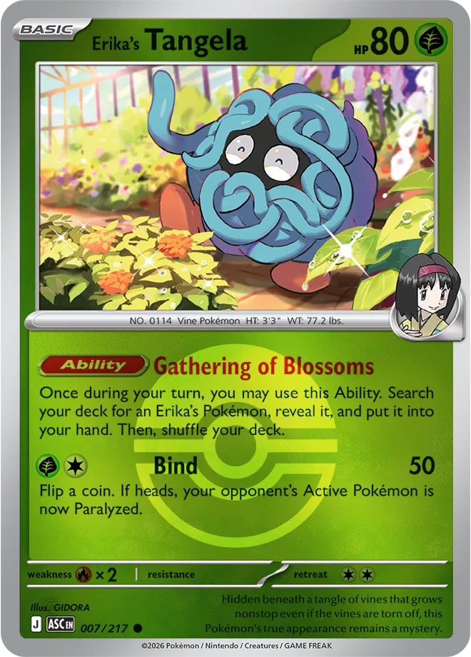 #007 Erika's Tangela