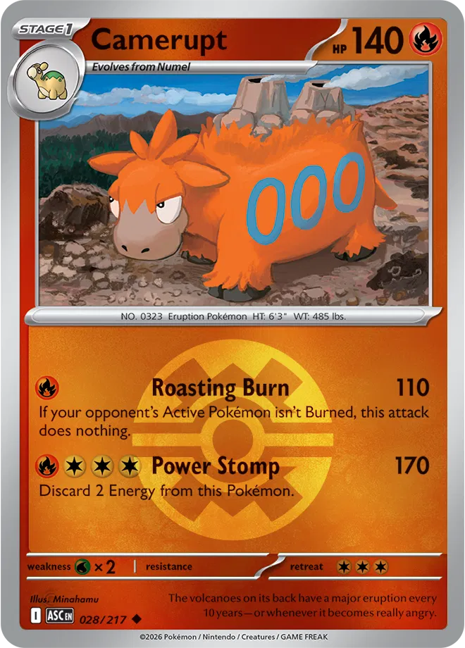 #028 Camerupt
