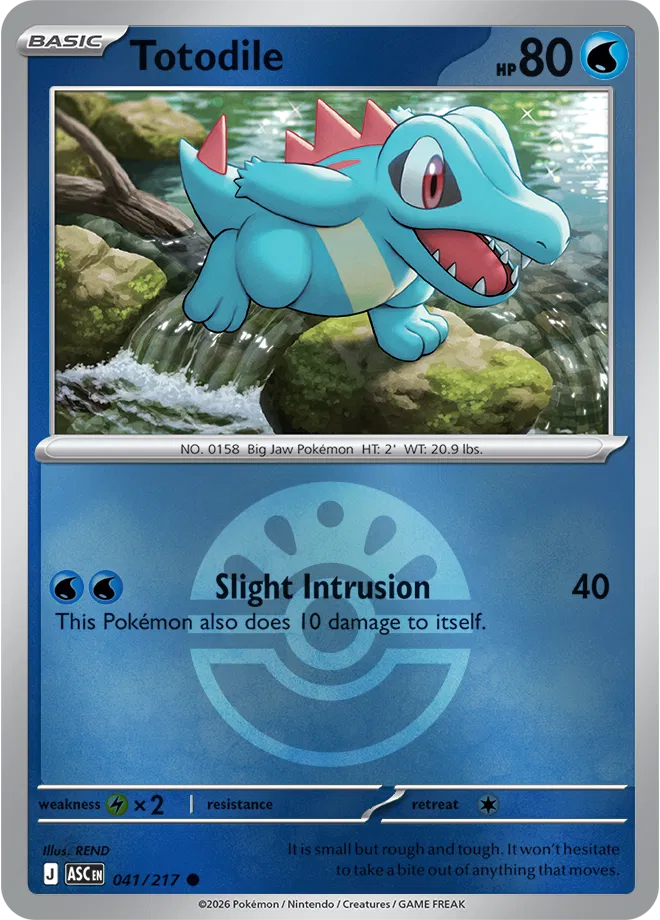 #041 Totodile