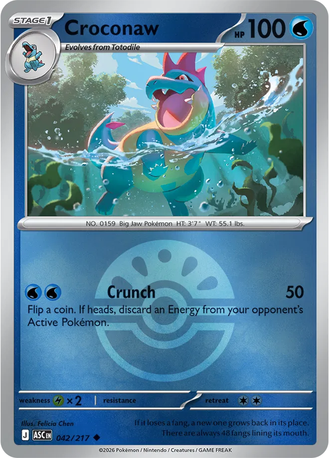 #042 Croconaw