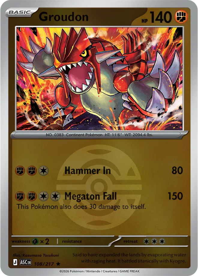 #108 Groudon