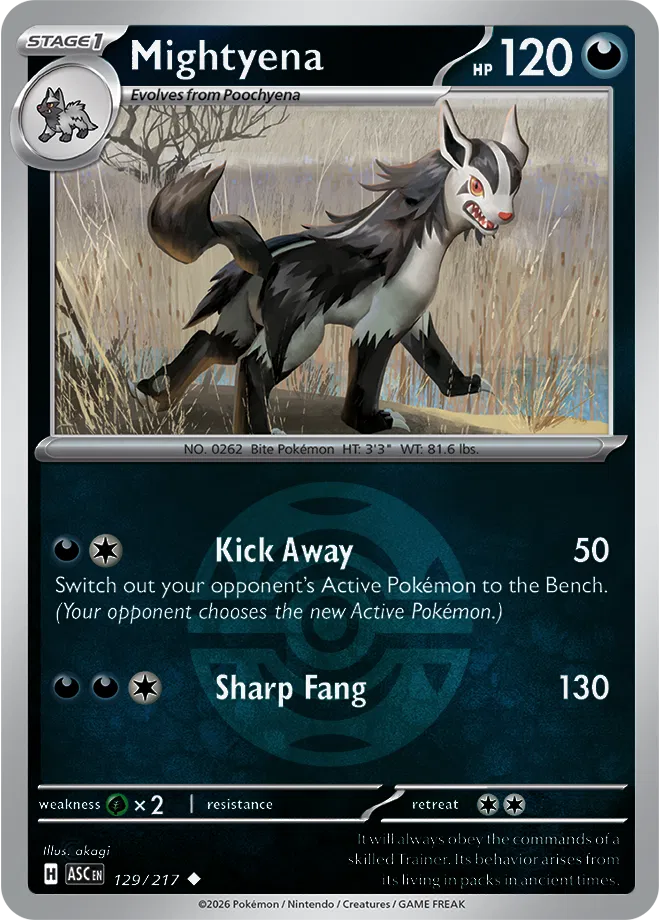 #129 Mightyena