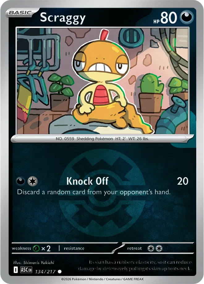 #134 Scraggy