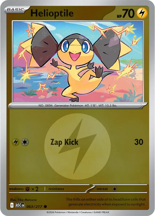 #063 Helioptile