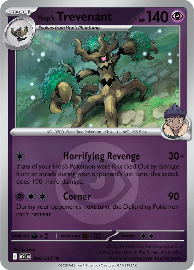 #096 Hop's Trevenant