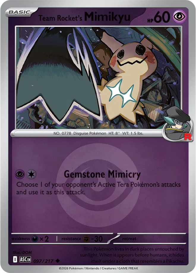 #097 Team Rocket's Mimikyu
