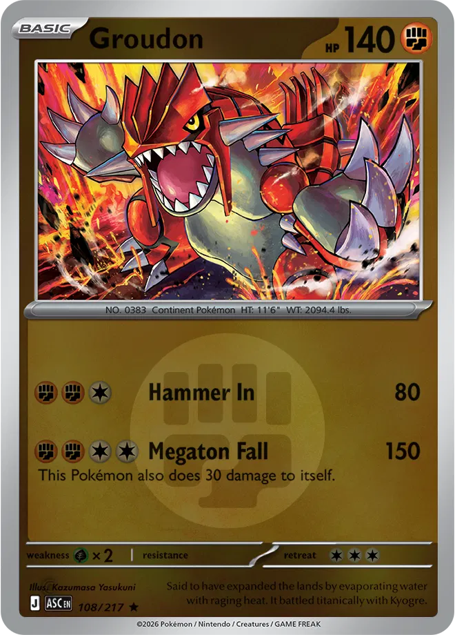 #108 Groudon