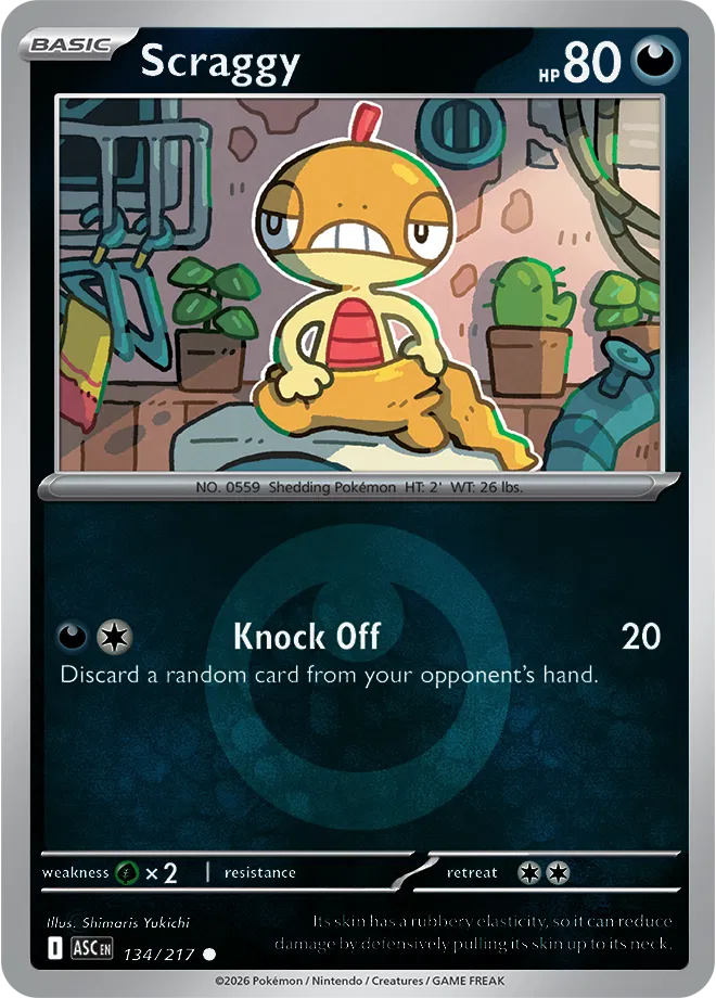 #134 Scraggy