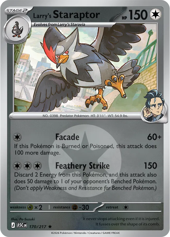 #170 Larry's Staraptor