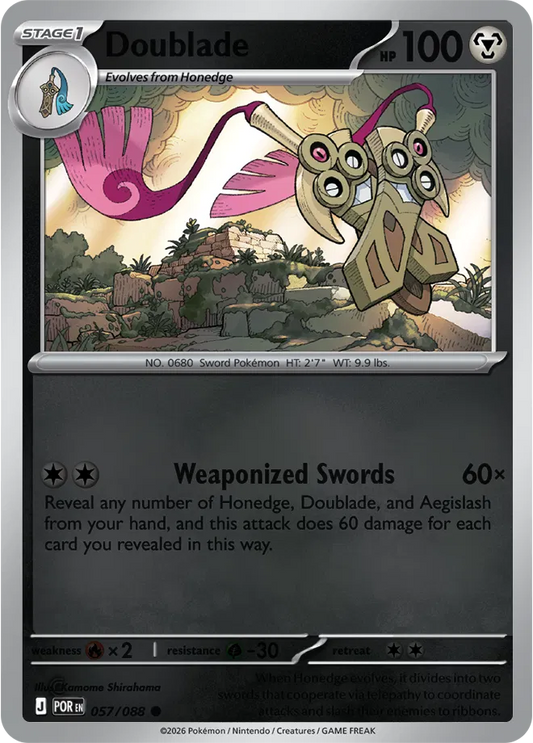 #057 Doublade