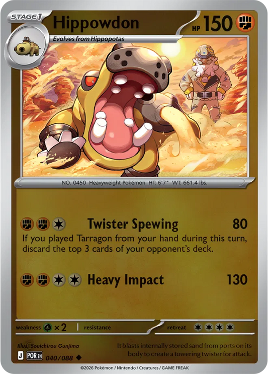 #040 Hippowdon