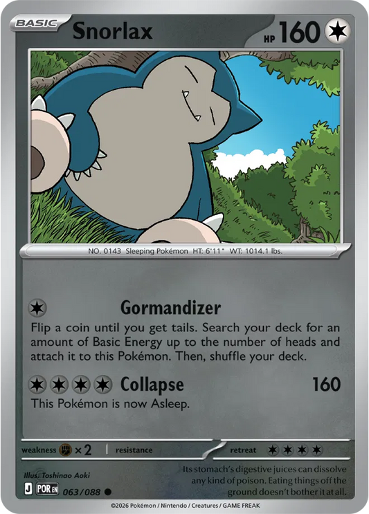 #063 Snorlax