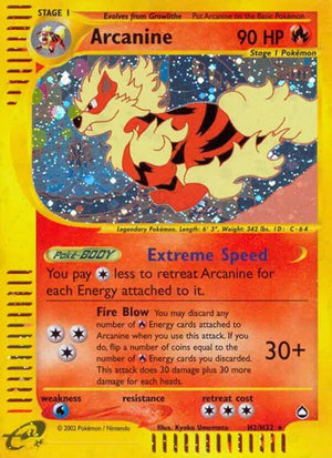 #002 Arcanine