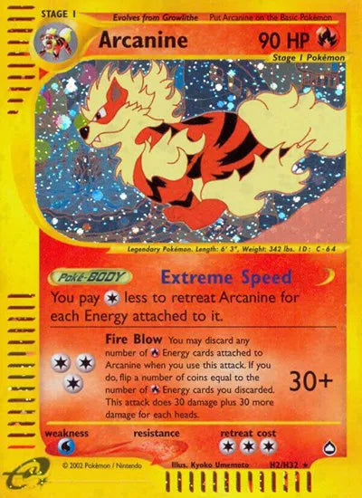 #002 Arcanine
