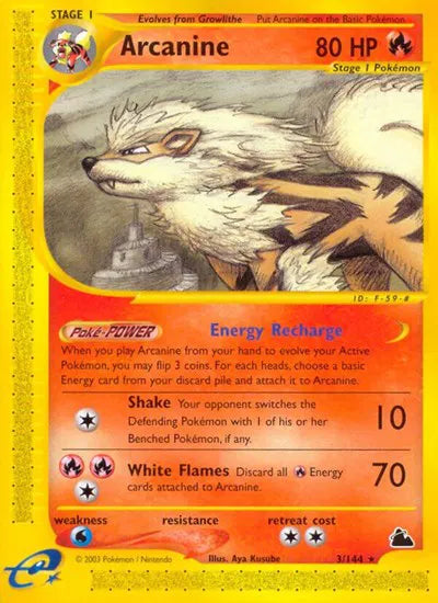 #003 Arcanine
