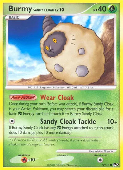 #012 Burmy Sandy Cloak