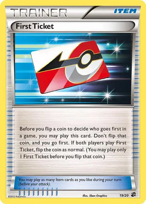 #019 First ticket