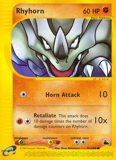 #091 Rhyhorn