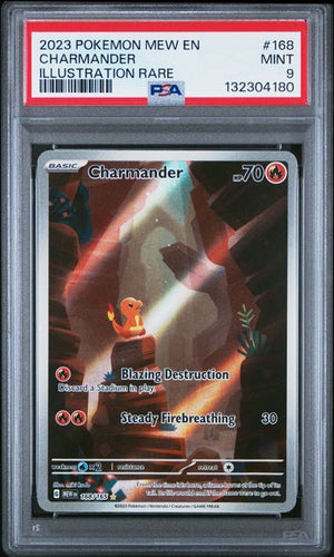 #168 Charmander - PSA 9