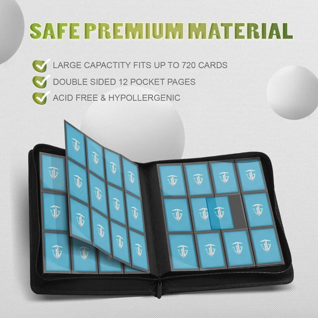 Premium 12 pocket 480+ pocket binder