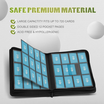 Premium 12 pocket 480+ pocket binder
