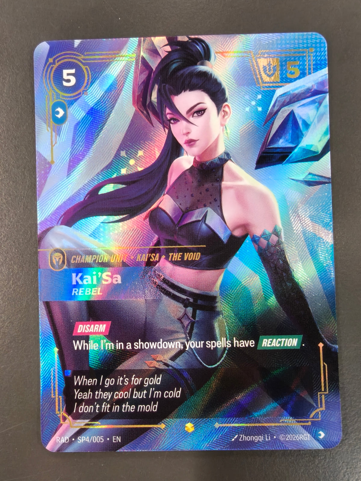 Kai'Sa , Rebel #SP4/005