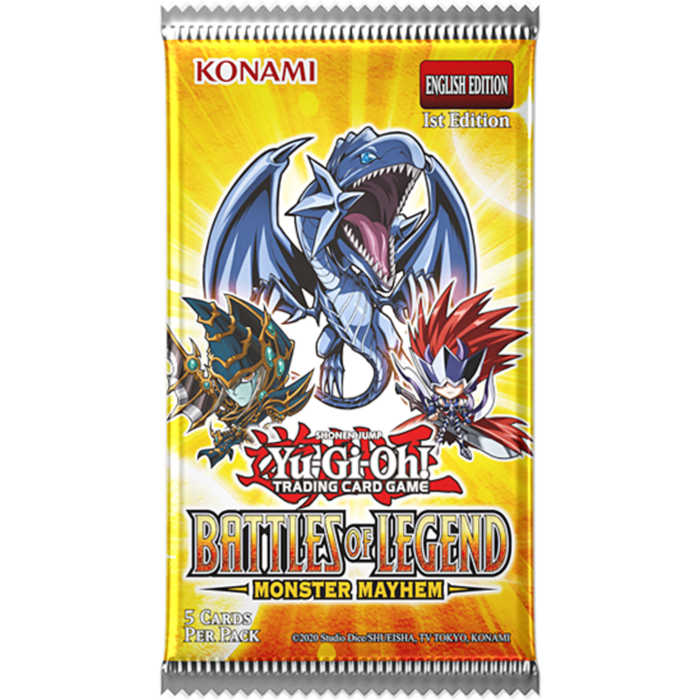 Yu-Gi-Oh! - Battles of Legend: Monster Mayhem Booster pack