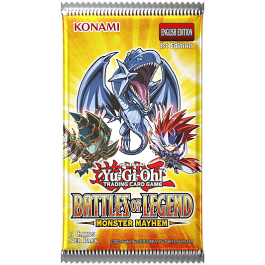 Yu-Gi-Oh! - Battles of Legend: Monster Mayhem Booster pack