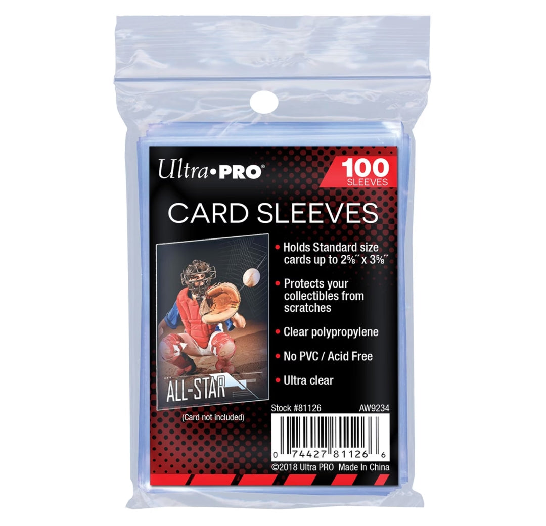 Ultra Pro Card Sleeves (100 sleeves)