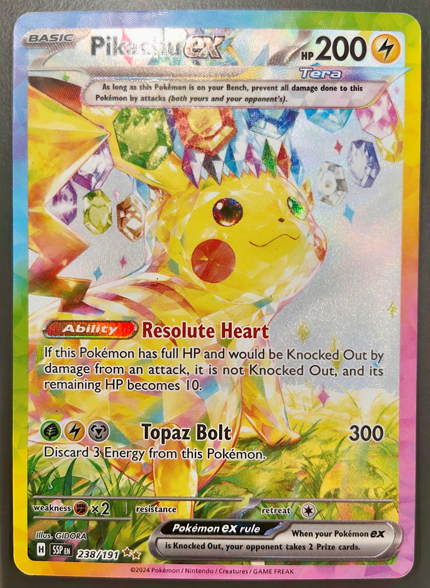 #238 Pikachu EX