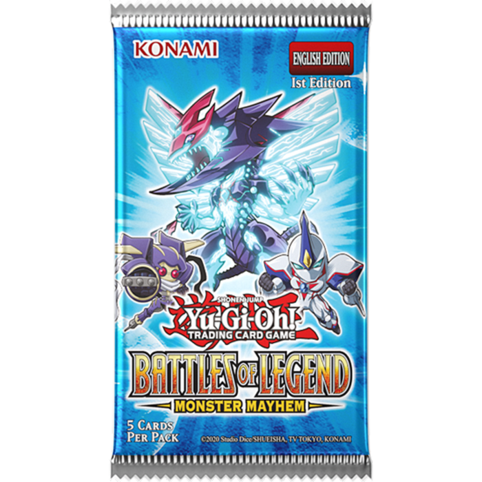 Yu-Gi-Oh! - Battles of Legend: Monster Mayhem Booster pack