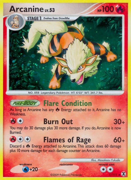 #001 Arcanine
