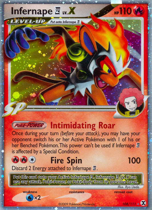#108 Infernape E4 Lv.X