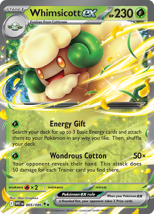 #005 Whimsicott EX