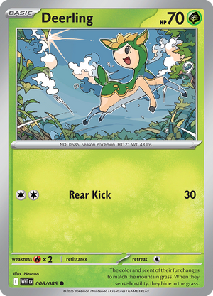 #006 Deerling