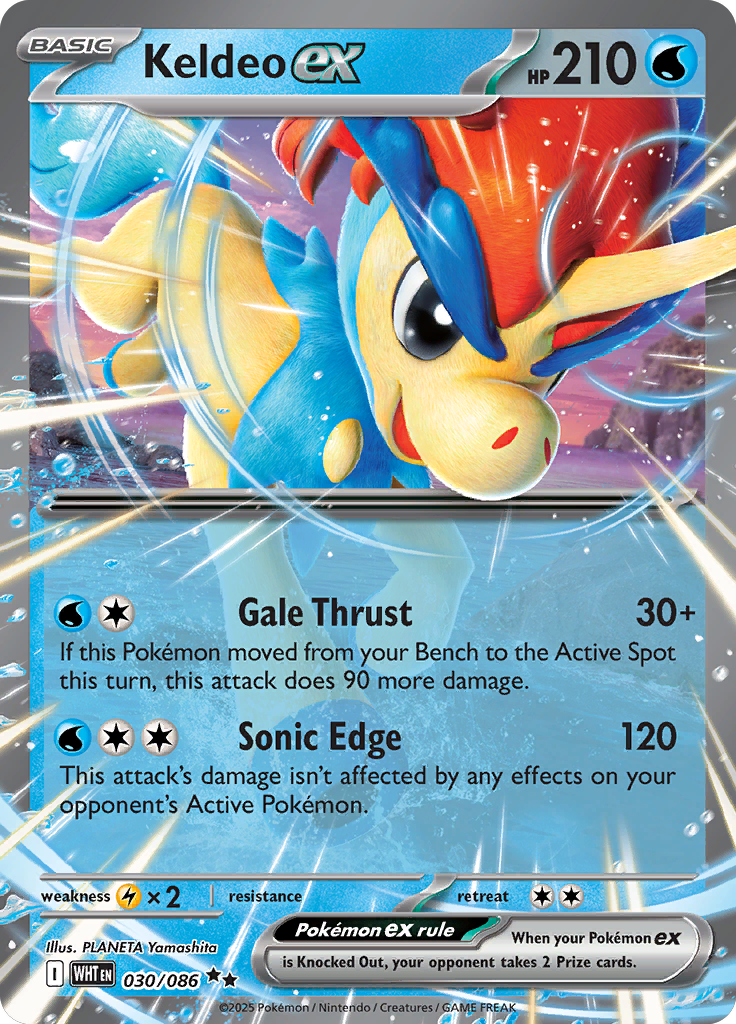 #030 Keldeo EX
