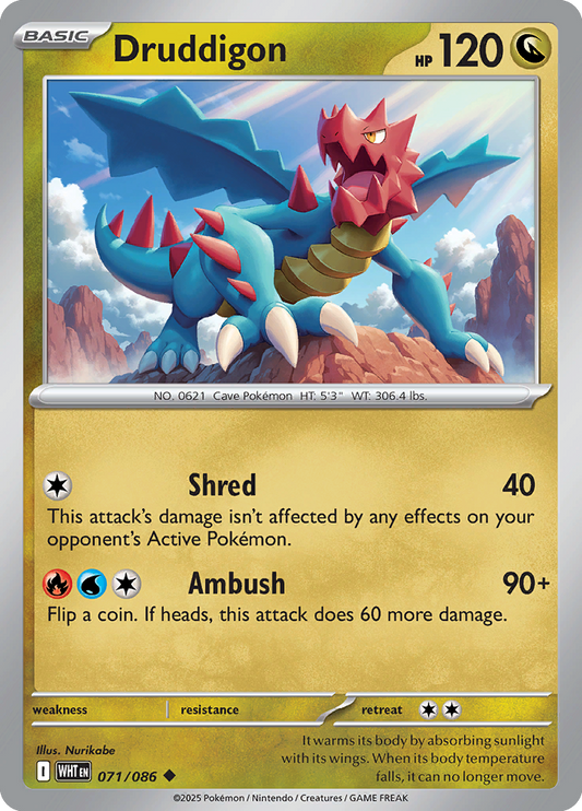 #071 Druddigon