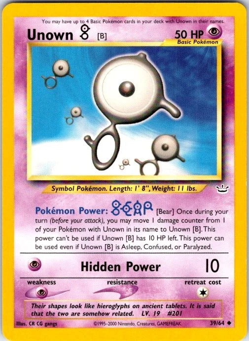 #039 Unown