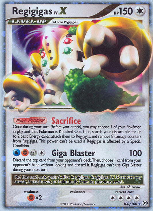 #100 Regigigas Lv.X