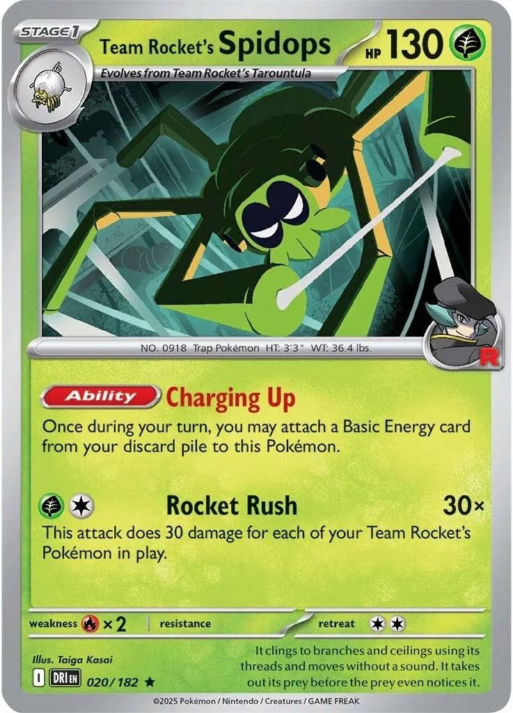 #020 Team Rocket's Spidops