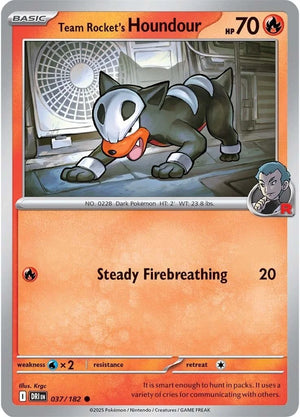 #037 Team Rocket's Houndour