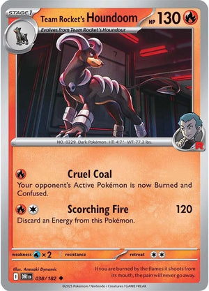 #038 Team Rocket's Houndoom