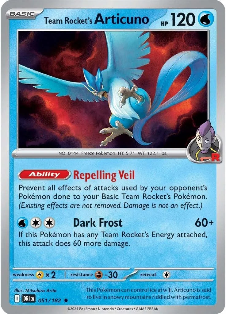 #051 Team Rocket's Articuno