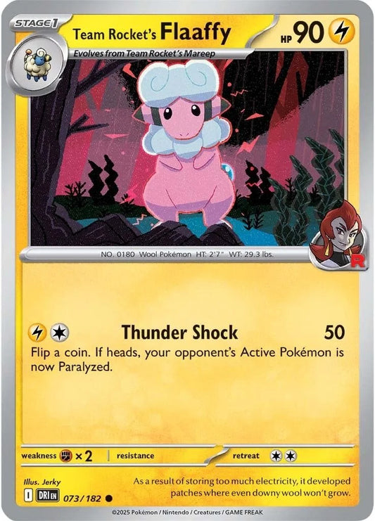 #073 Team Rocket's Flaaffy