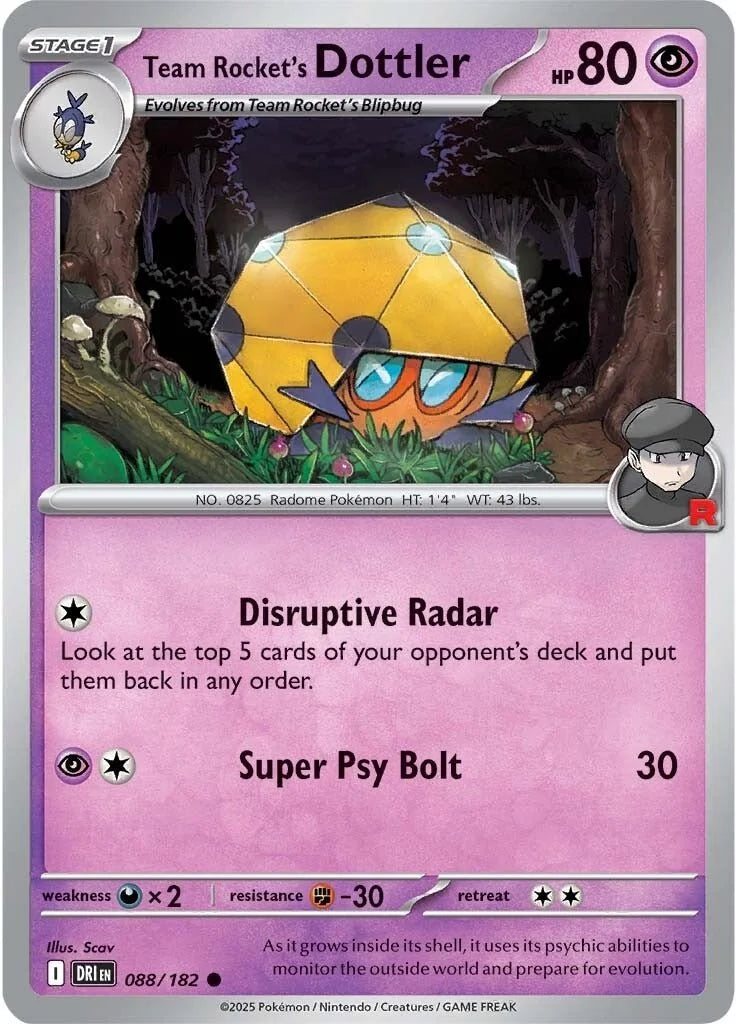 #088 Team Rocket's Dottler