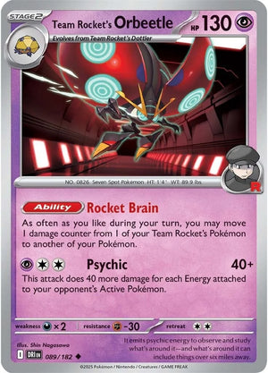 #089 Team Rocket's Orbeetle