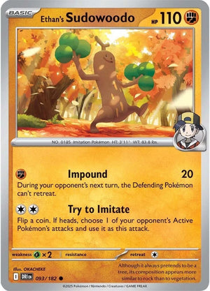 #093 Ethan's Sudowoodo