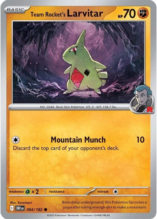 #094 Team Rocket's Larvitar